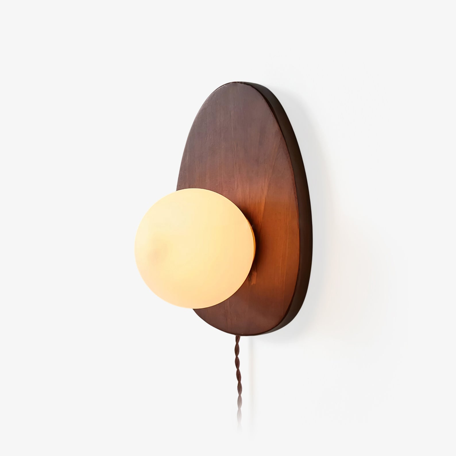 Lampe Murale En Bois Et Verre Pour Ambiance Chaleureuse Style Nordique