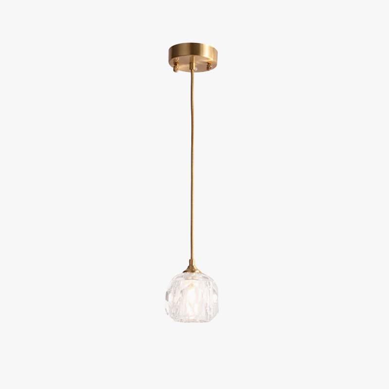 Lustre Suspension LED Contemporain En Métal Pour Chambre Ambiance Moderne