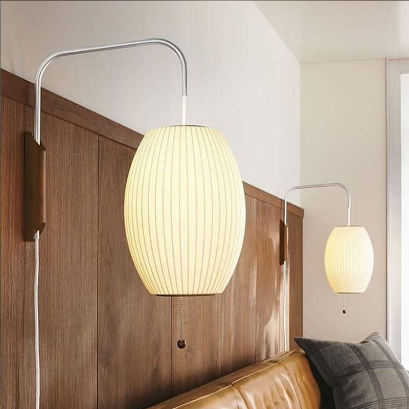 Lampe Murale Ronde Moderne En Métal Et Bois Pour Salon Ambiance Élégante