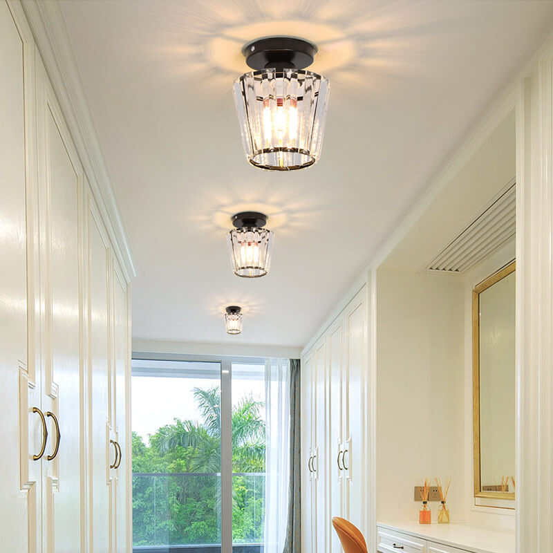 Plafonnier Moderne Métal Verre Pour Éclairage Élégant Salon et Chambre