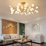 Lustre Suspension Nordique À Branches Pour Chambre Et Salon Ambiance Chaleureuse