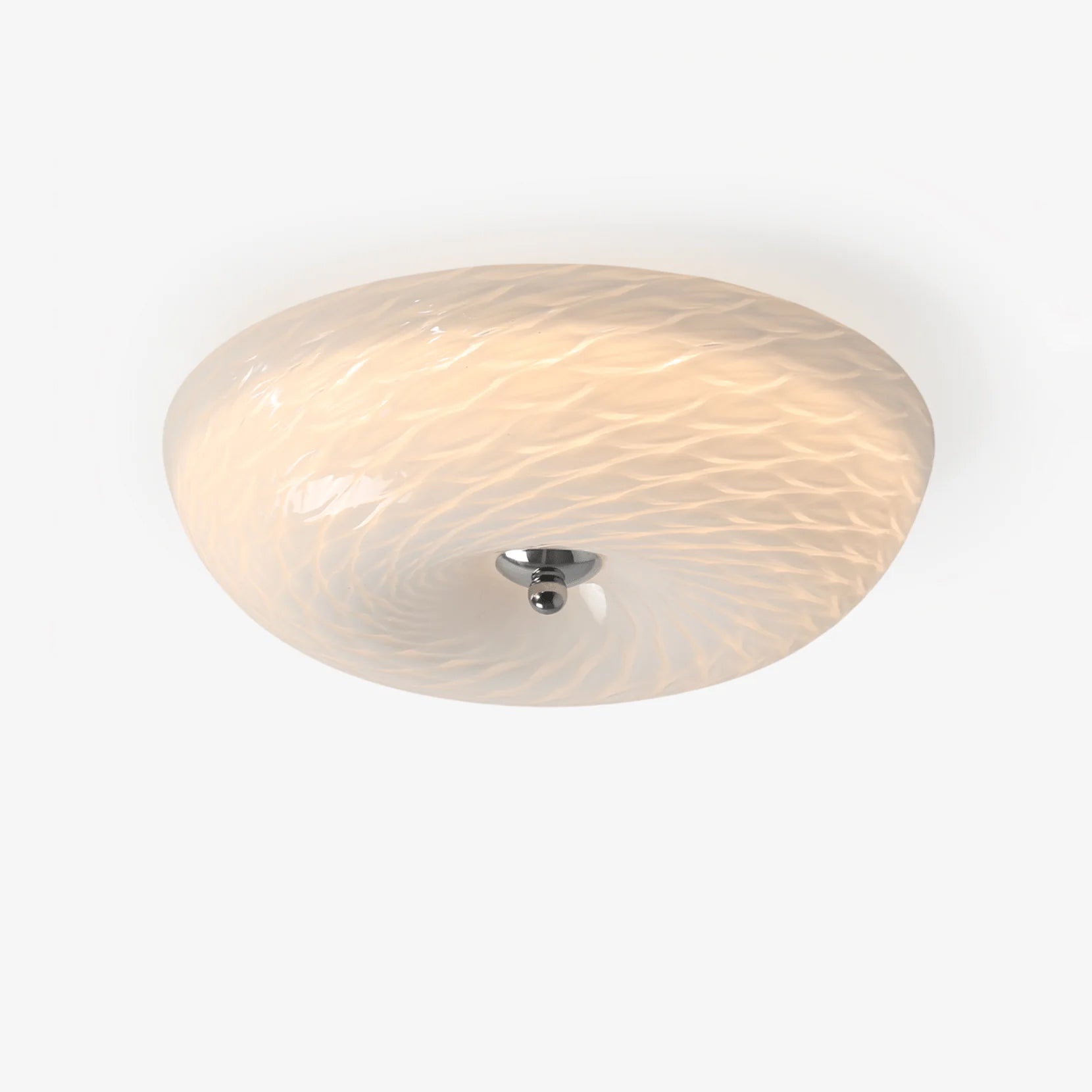 Plafonnier Verre Design Moderne Avec LED Et Températures Réglables