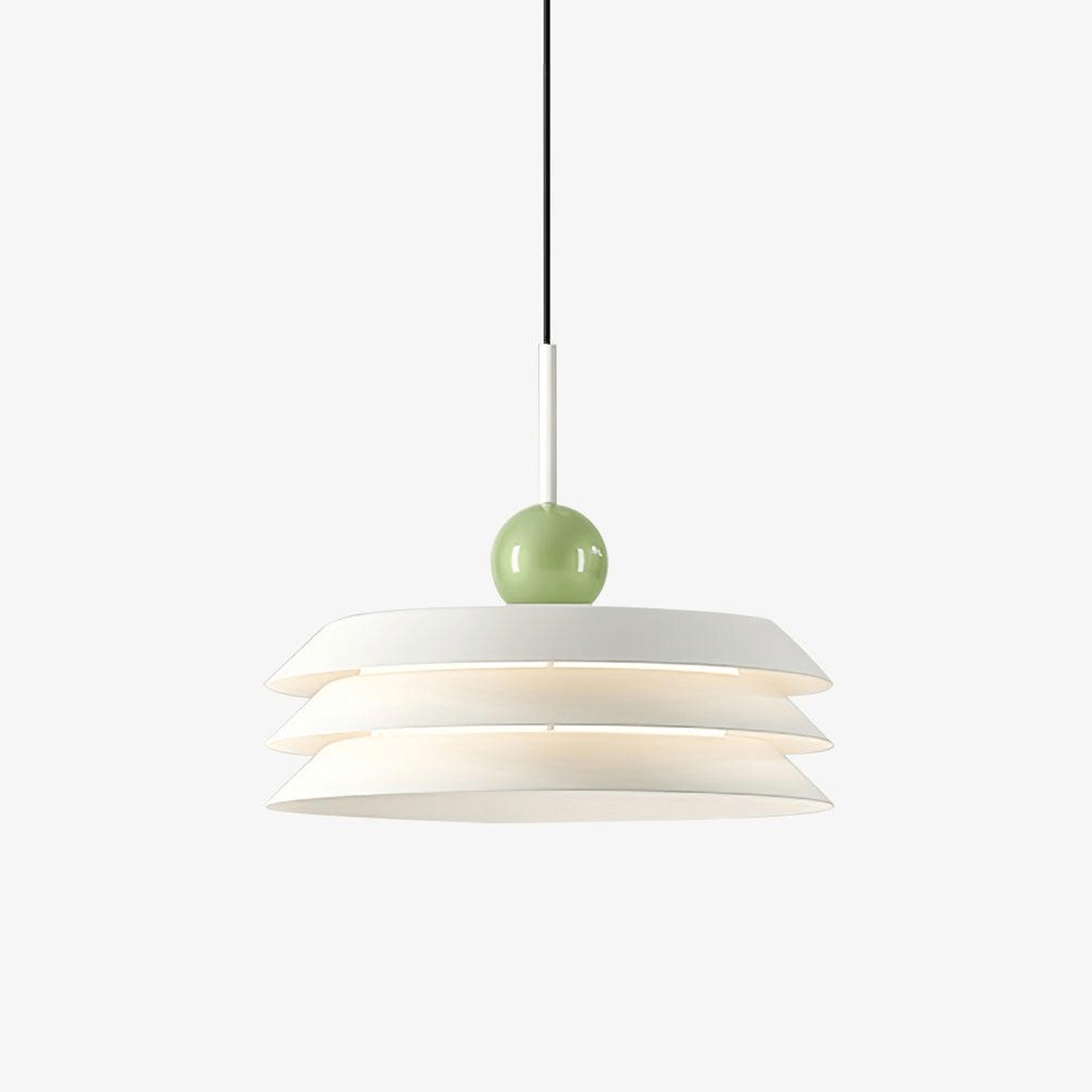 Suspension LED Moderne À Couches Superposées Températures Ajustables