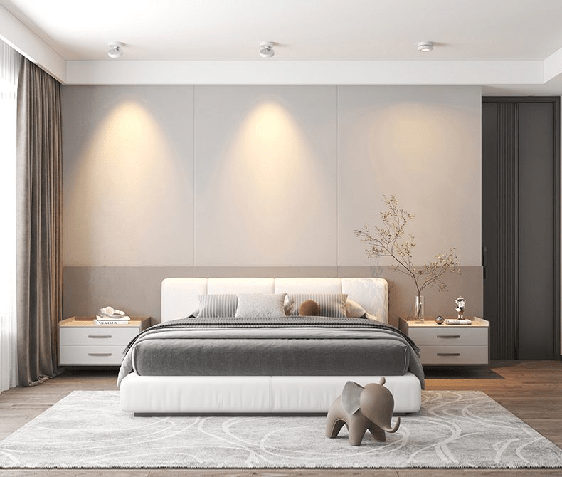 Spot LED Rond Rotatif Réglable Pour Plafond Avec Températures Variables