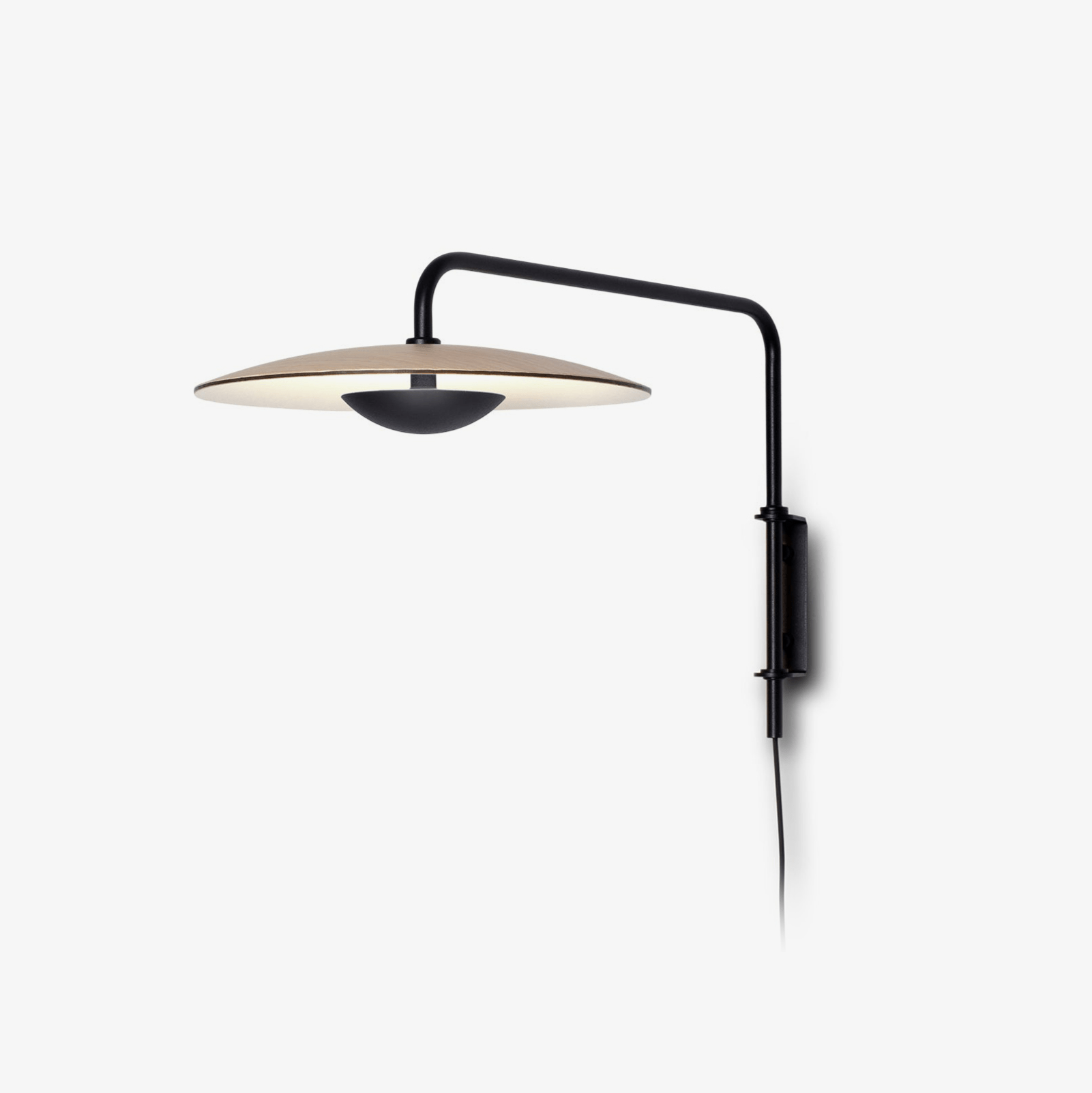 Lampe Murale À Brancher Avec LED Intégrée Design Moderne Minimaliste