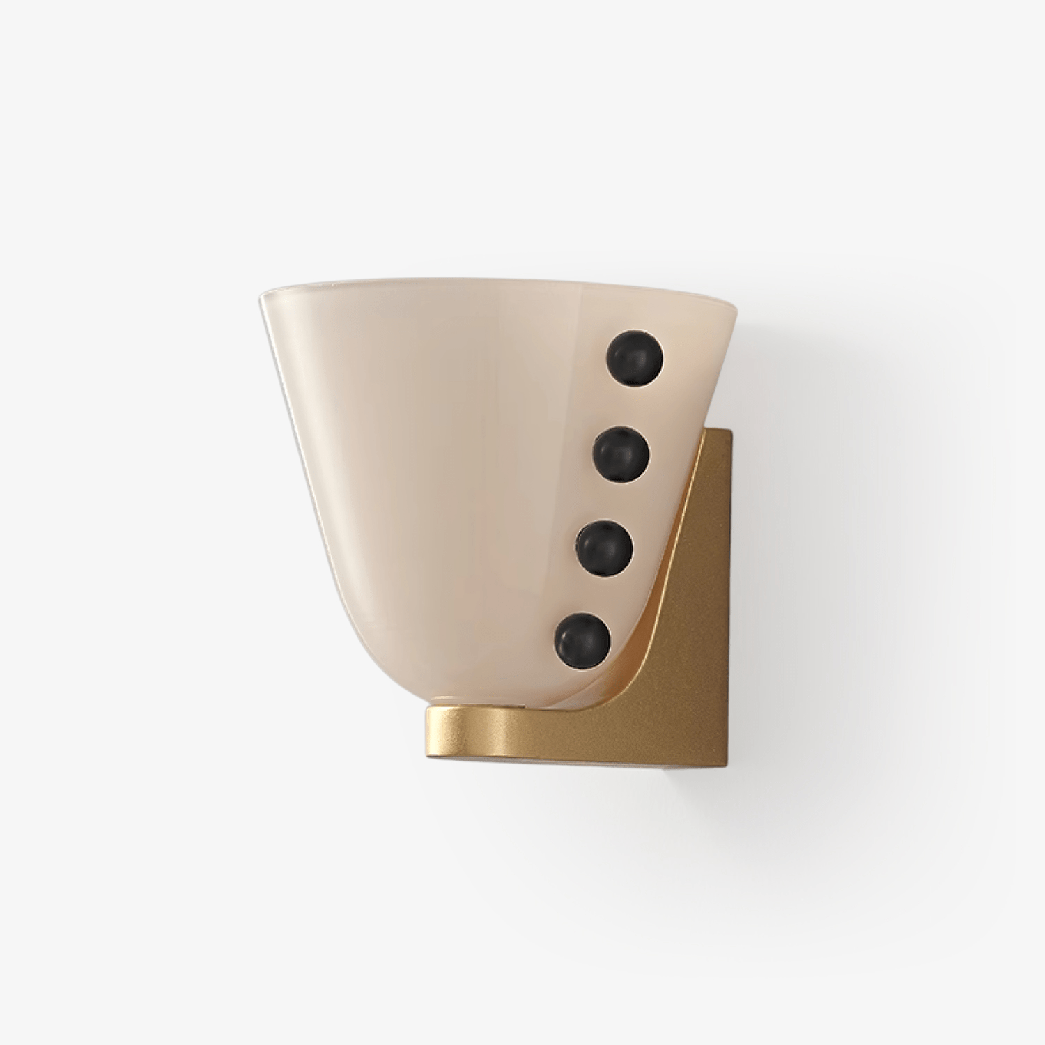 Lampe Murale Minimaliste En Verre Et Métal Pour Ambiance Élégante