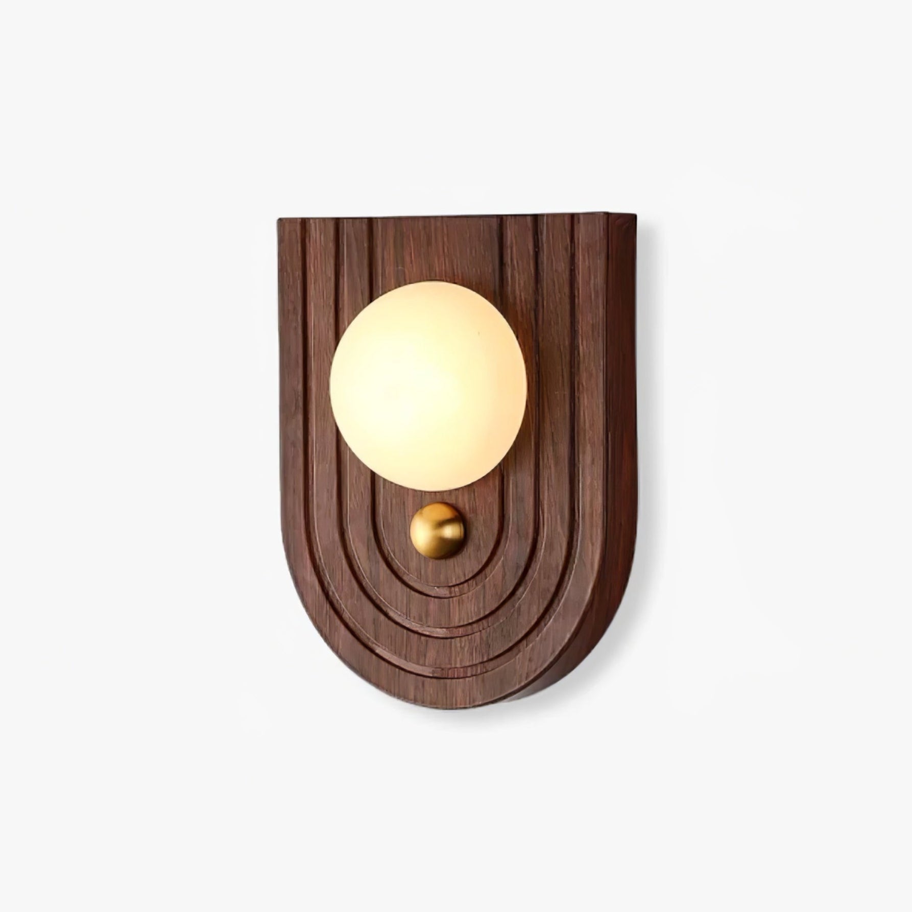 Applique Murale Bois Albâtre Avec Éclairage Led Réglable