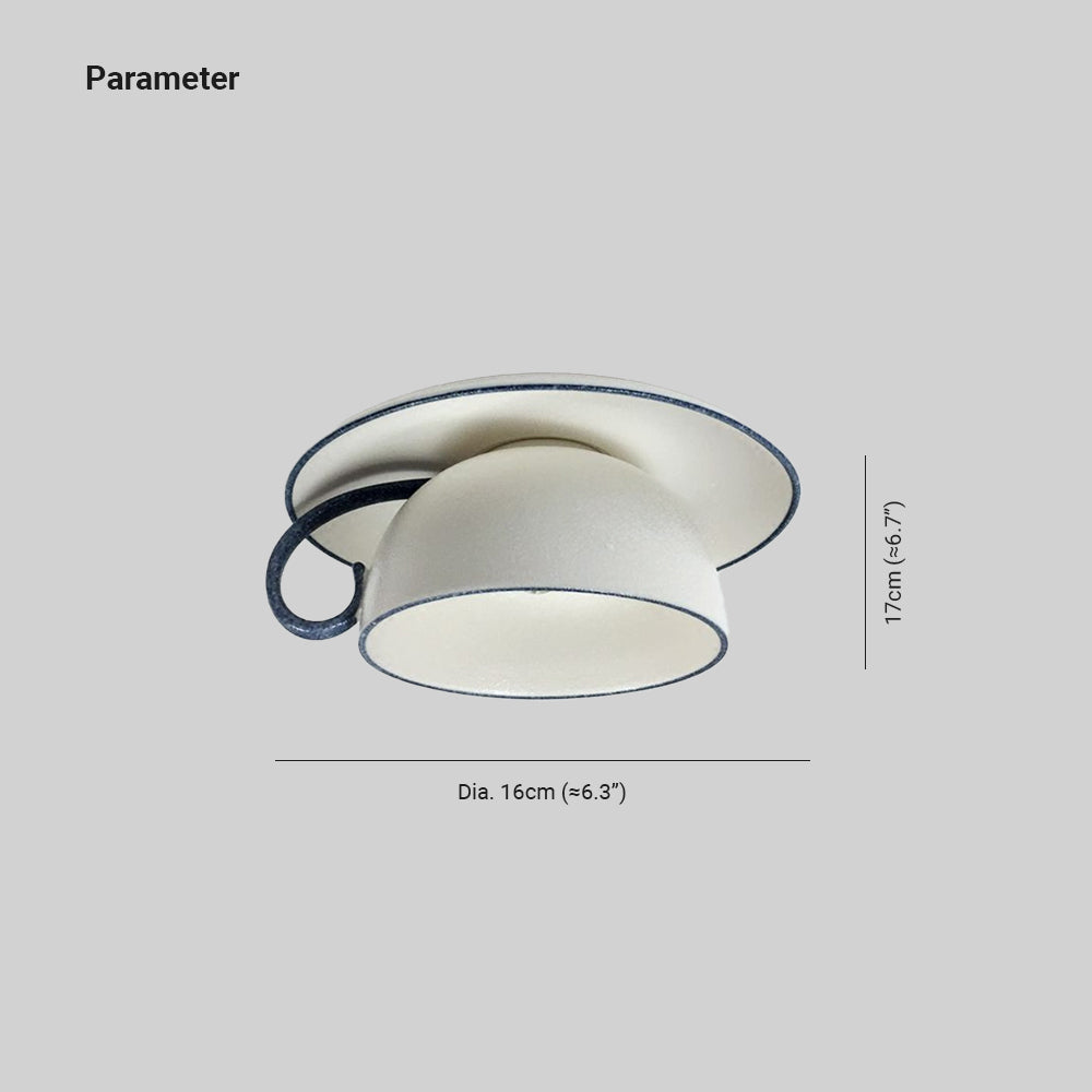 Plafonnier Moderne En Céramique Glacée Pour Éclairage Doux En Chambre