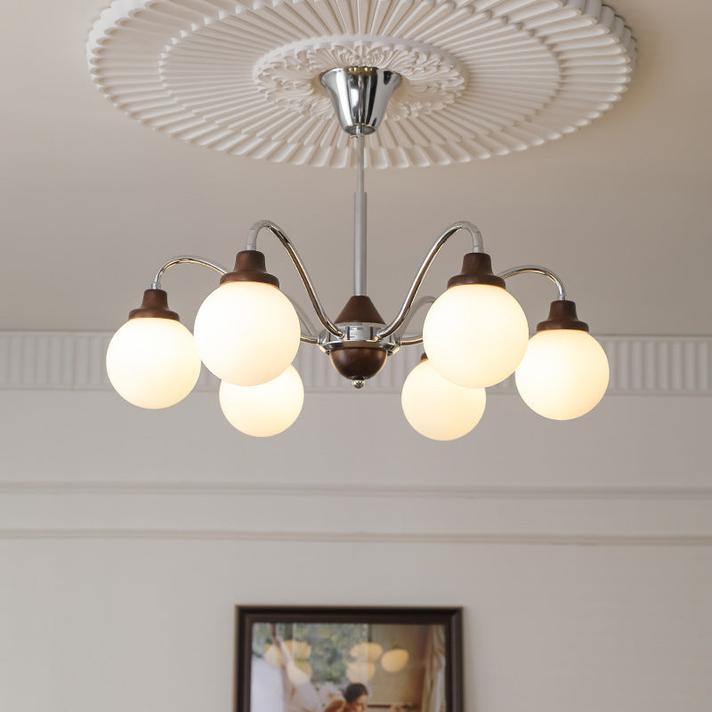 Lustre LED Chromé Or Pour Salon Et Chambre Éclairage Élégant