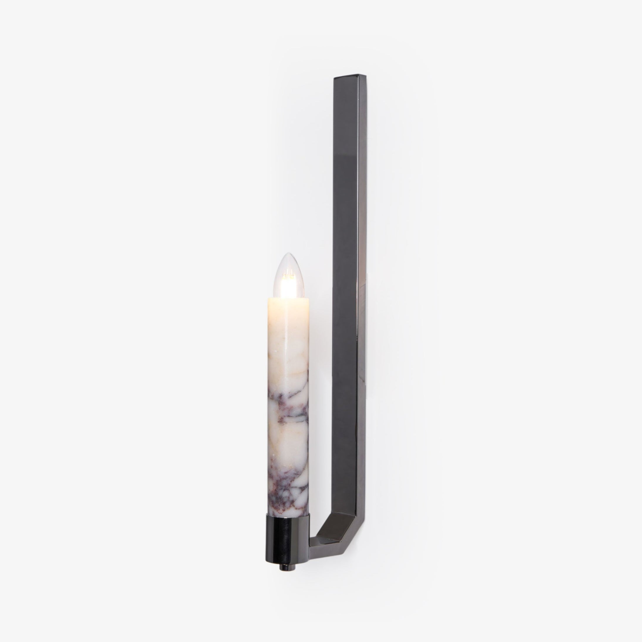Lampe Murale Moderne En Métal Et Marbre Pour Une Ambiance Épurée