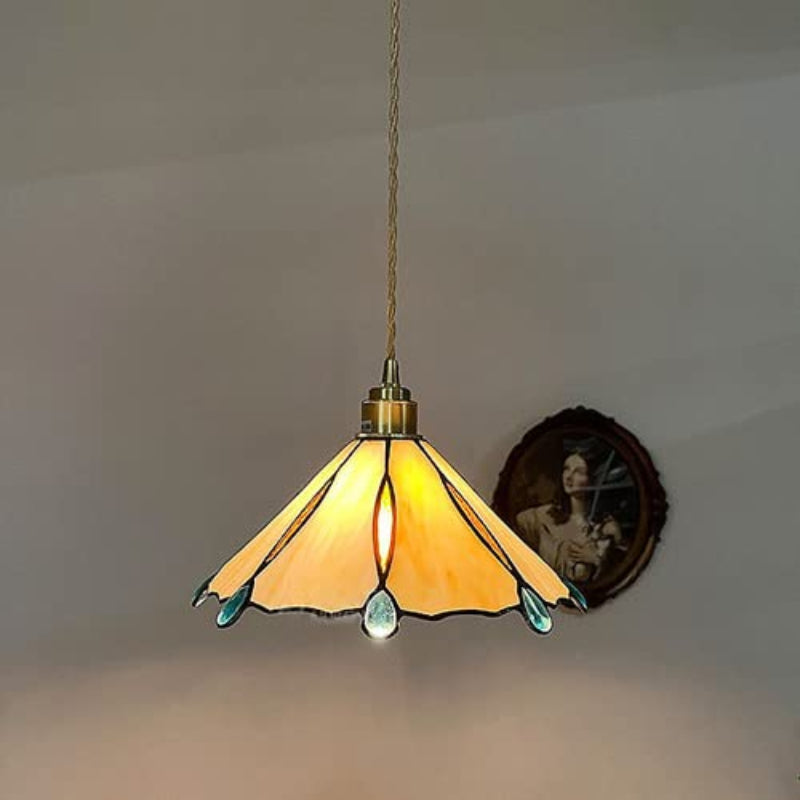 Suspension Vintage Métal Et Verre Pour Ambiance Élégante Salon Entrée
