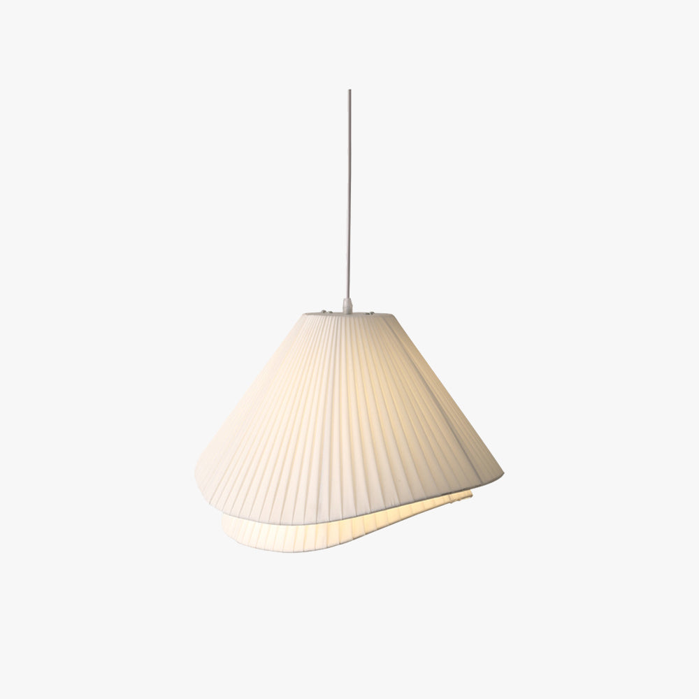 Suspension Nuage Moderne En Métal Et Tissu Blanc Lumière Ajustable