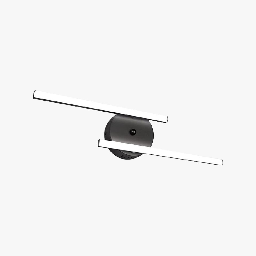 Applique Murale à Miroir LED Linéaire en Métal Durable Salle de Bain