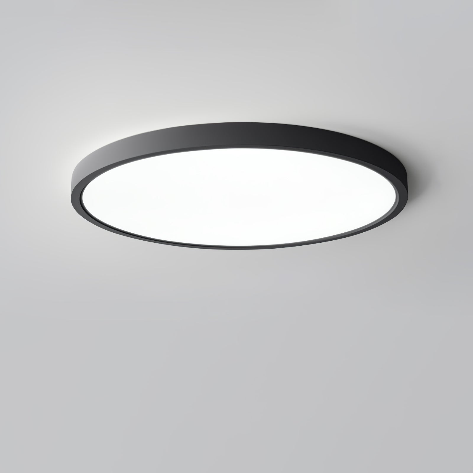 Plafonnier Rond Ultra Fin Minimaliste LED Pour Éclairage Uniforme