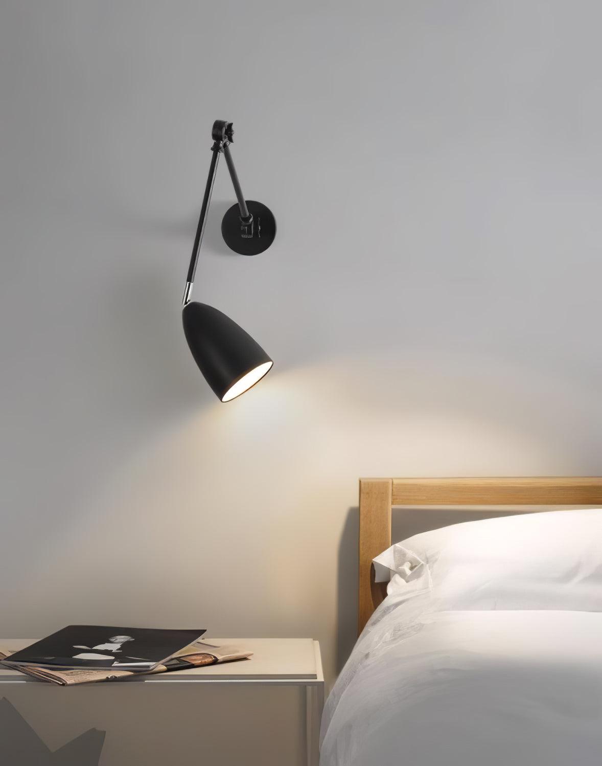 Applique Murale À Bras Pivotant Et Ajustable Pour Éclairage Direct
