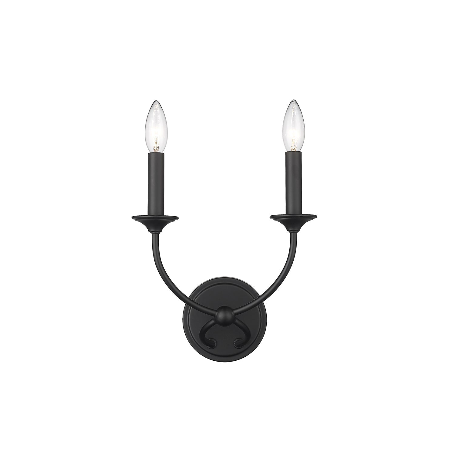 Lampe Murale Moderne En Fer Avec Têtes Modulables Noire Élégante