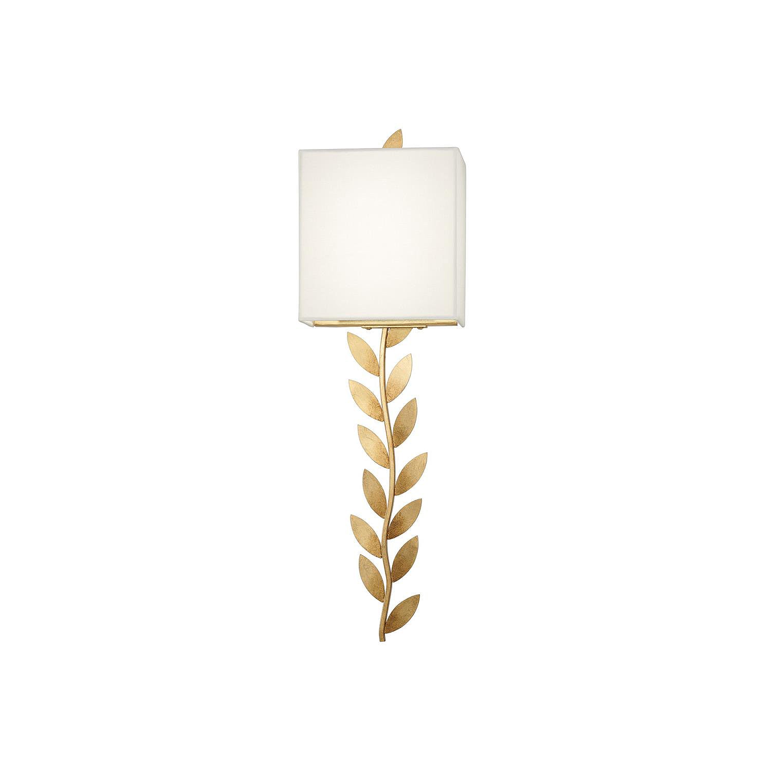 Lampe Murale En Laiton Avec Abat-Jour Tissu Design Minimaliste Moderne
