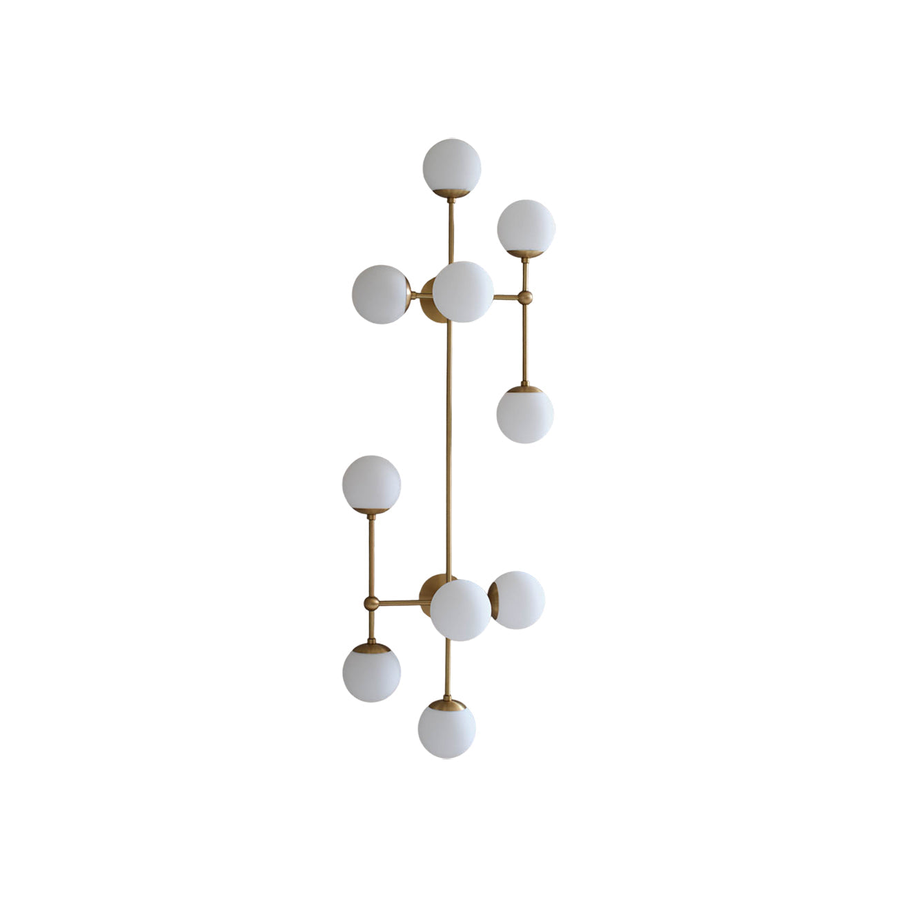 Lampe Murale Minimaliste En Verre Et Laiton G9 Éclairage Moderne