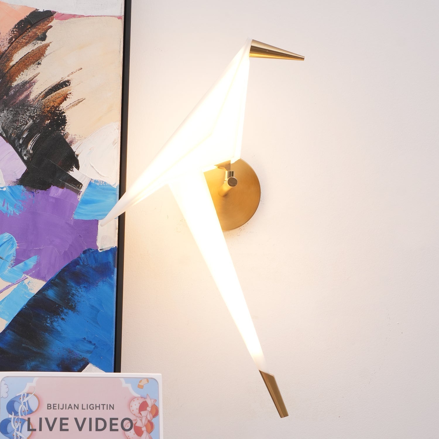 Lampe Murale À LED Intégrée Design Nordique Ambiance Variable