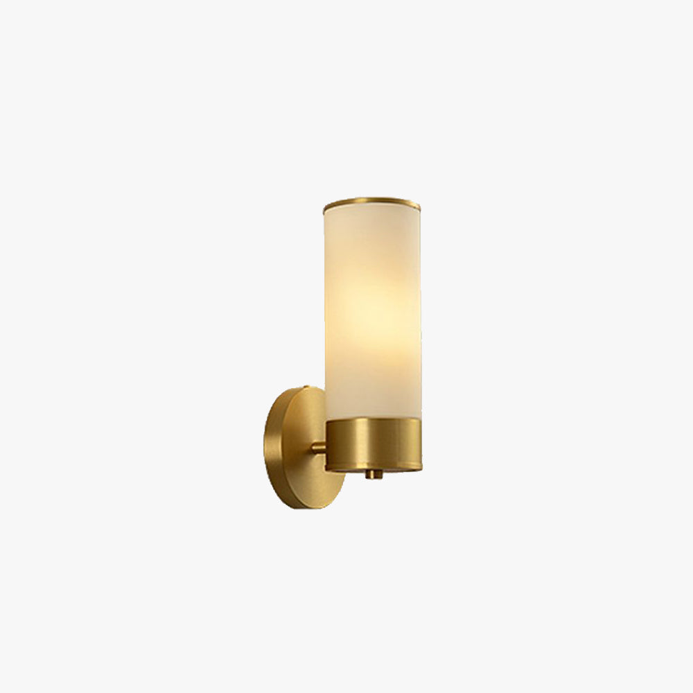 Applique Miroir Cylindrique Rétro Pour Salon Esthétique et Éclairage