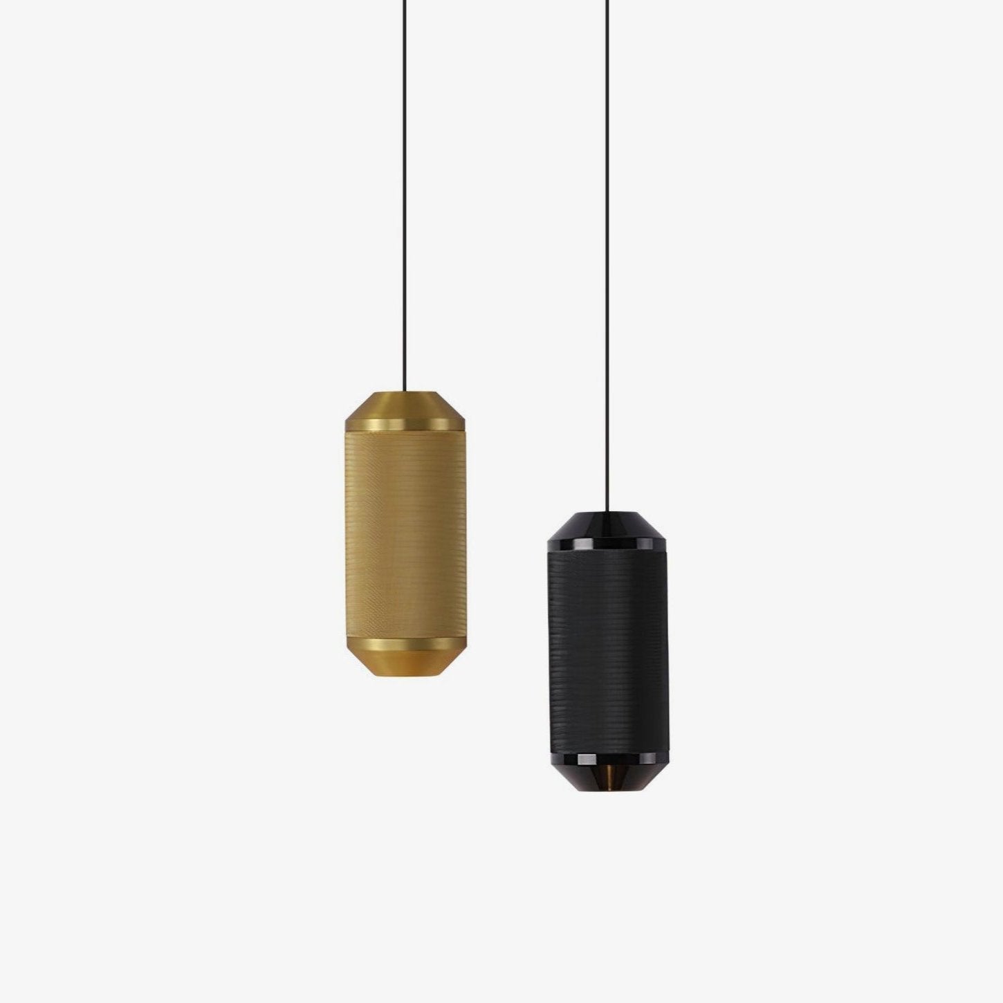 Suspension Métal Moderne Avec LED Intégrée Et Températures Ajustables