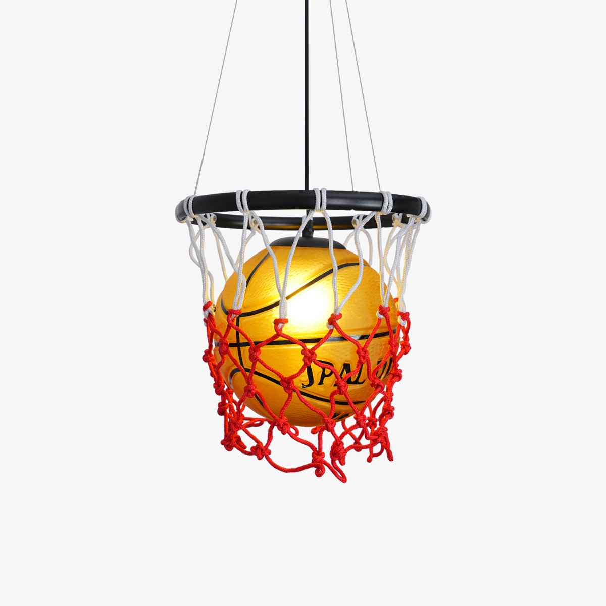 Suspension Lampe Panier De Basket LED Pour Chambre Enfant Ambiance Ludique