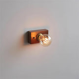 Applique Murale Bois Au Style Edison Avec Ambiance Chaleureuse