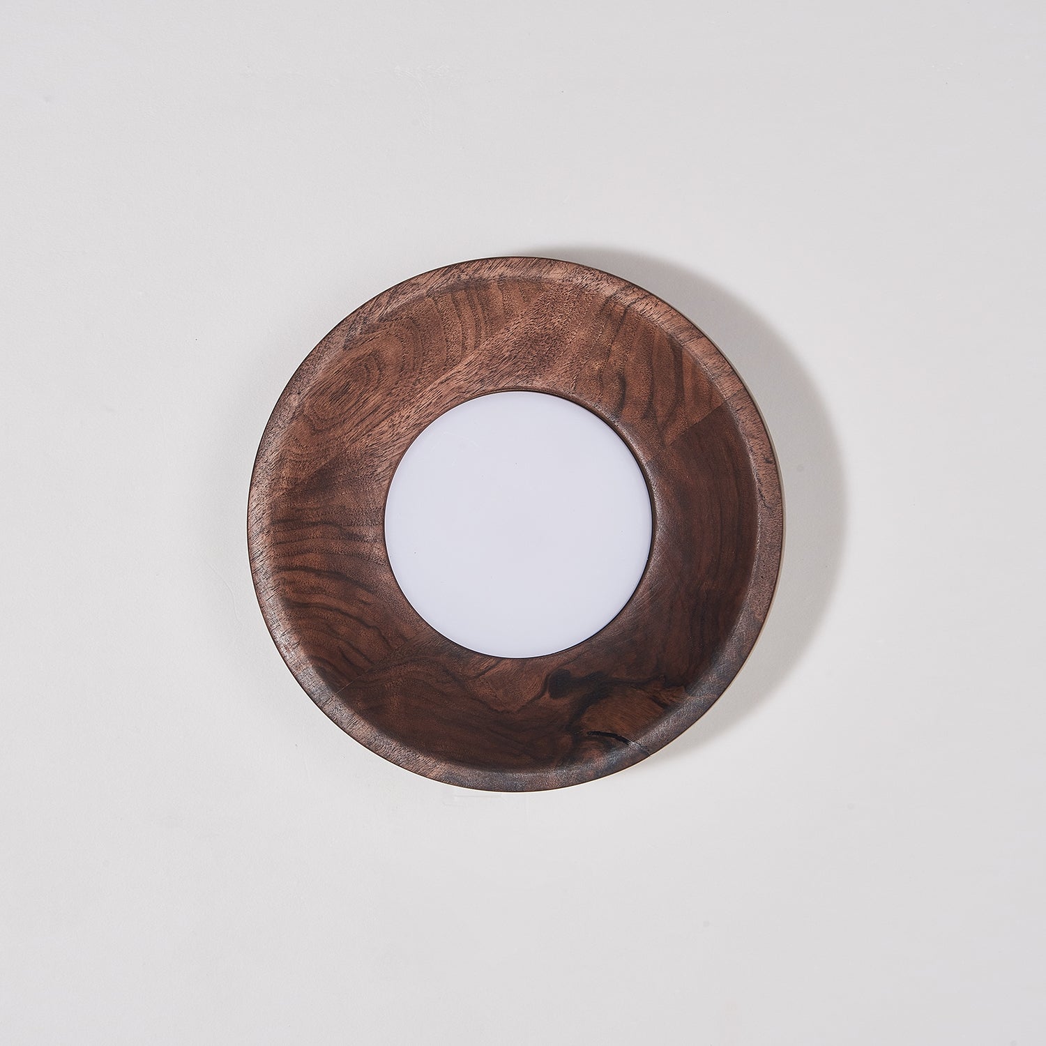 Lampe Murale Bois de Noyer à LED Intégrée et Températures Variables