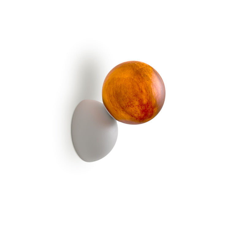 Lampe Murale Marbre Métal Design Minimaliste Éclipse Moderne