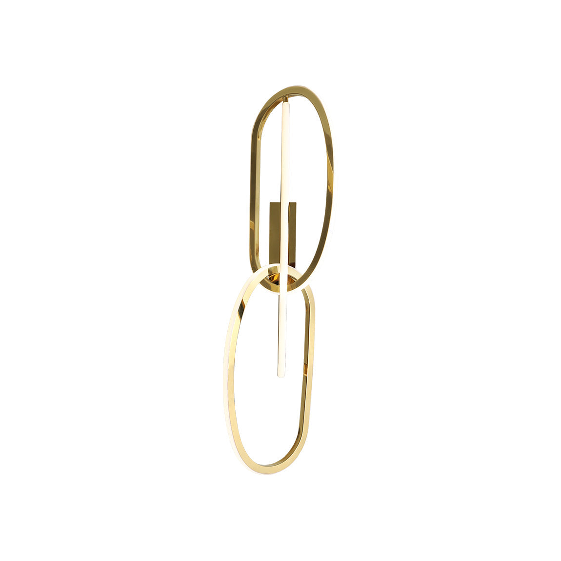 Lampe Murale LED Moderne en Acrylique et Métal Pour Ambiance Sobre