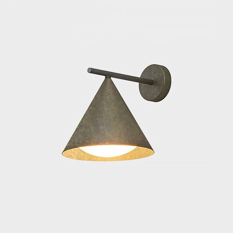 Lampe Murale Industrielle Métal et Acrylique Avec Éclairage LED Efficace