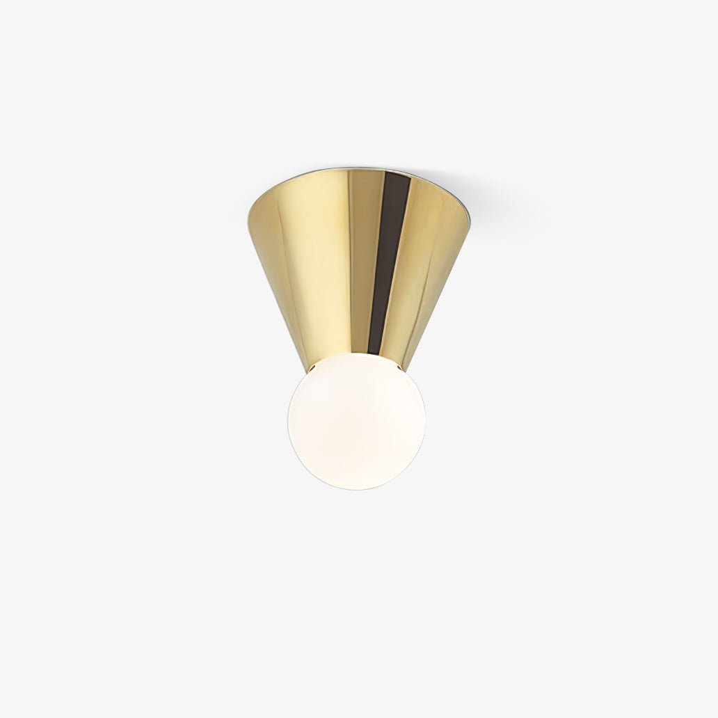Plafonnier Verre Moderne Minimaliste Pour Éclairage Contemporain