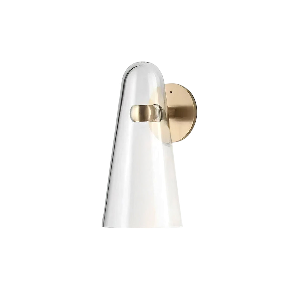 Lampe Murale Métal Verre Éclairage Intégré Design Minimaliste Moderne