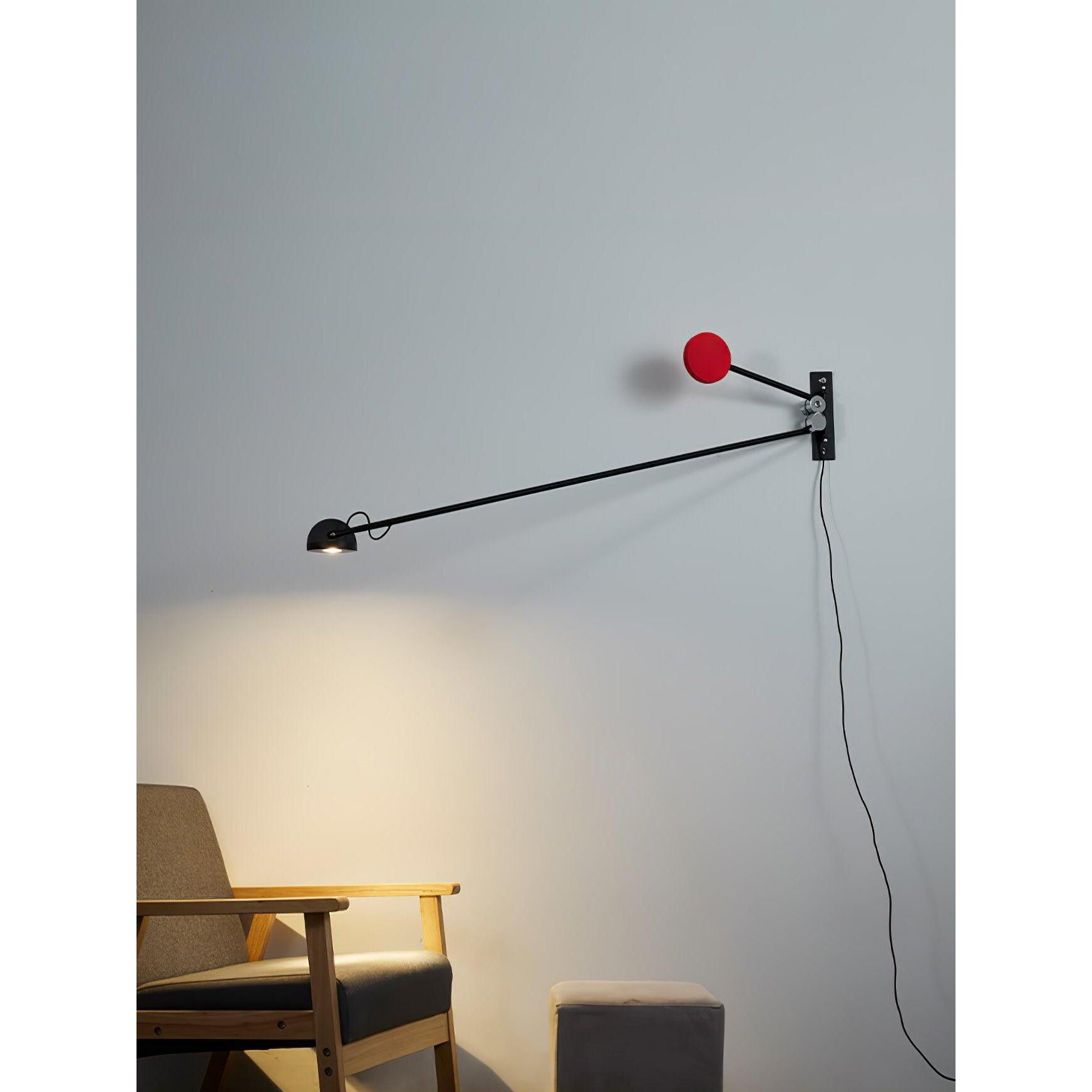 Lampe Murale Métal Minimaliste à LED Pour Ambiance Moderne