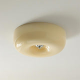 Lustre Plafond Verre Soufflé Lumière Douce Ambiance Chaleureuse