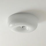 Lustre Plafond Verre Soufflé Lumière Douce Ambiance Chaleureuse
