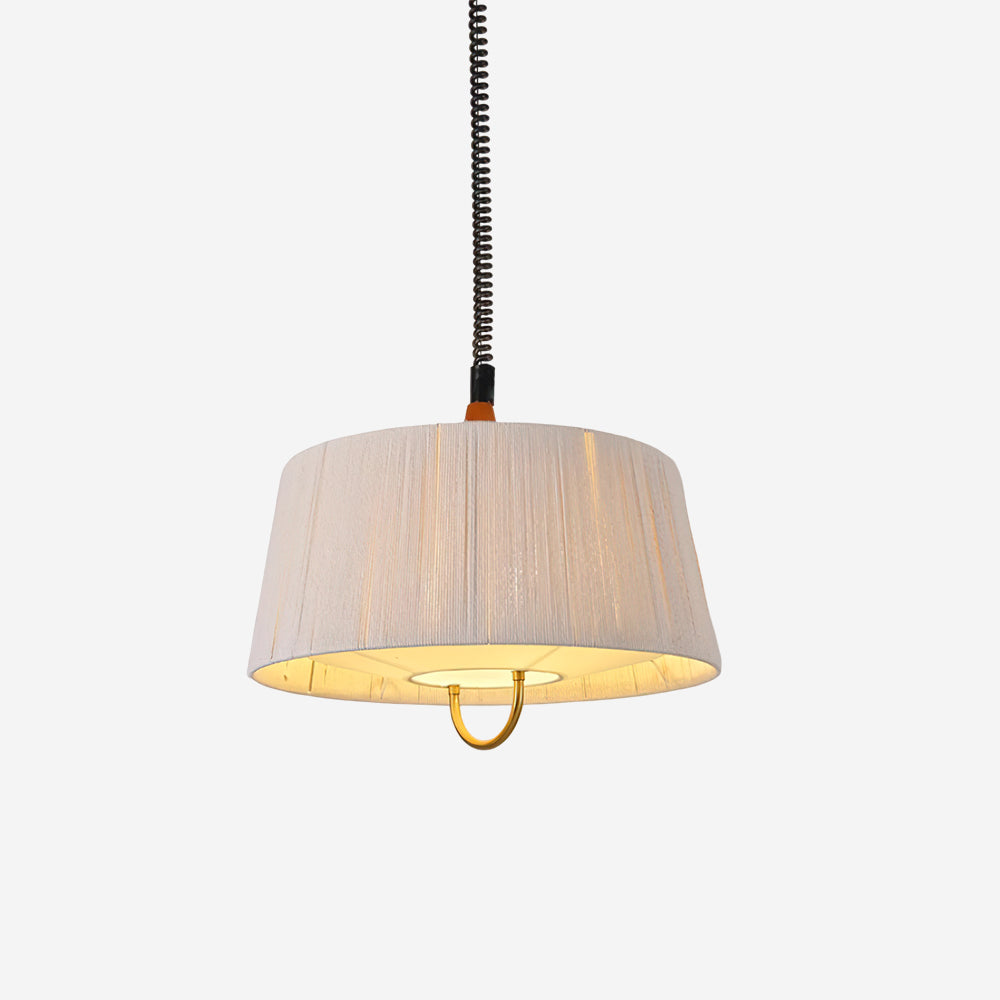 Suspension Plissée Ajustable Pour Ambiance Chaleureuse Moderne