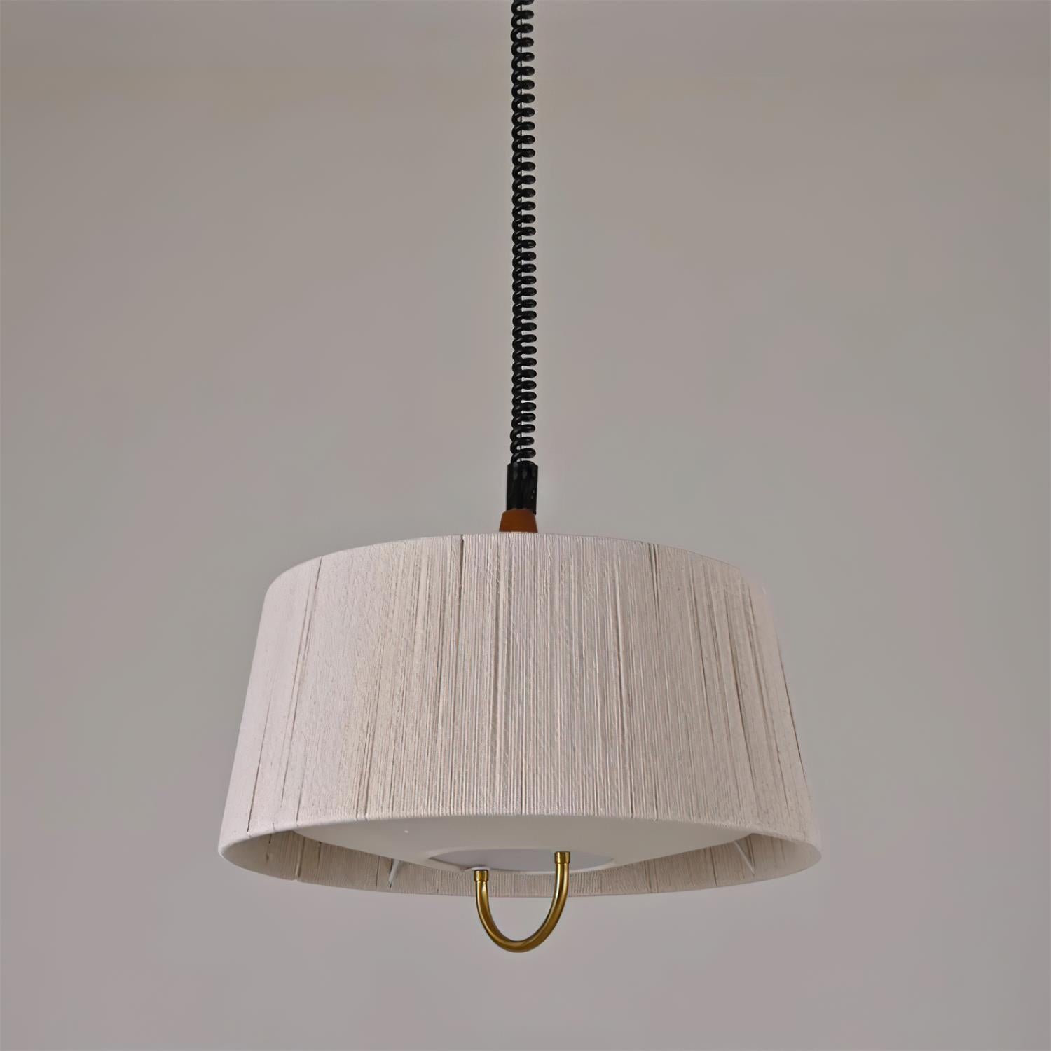 Suspension Plissée Ajustable Pour Ambiance Chaleureuse Moderne