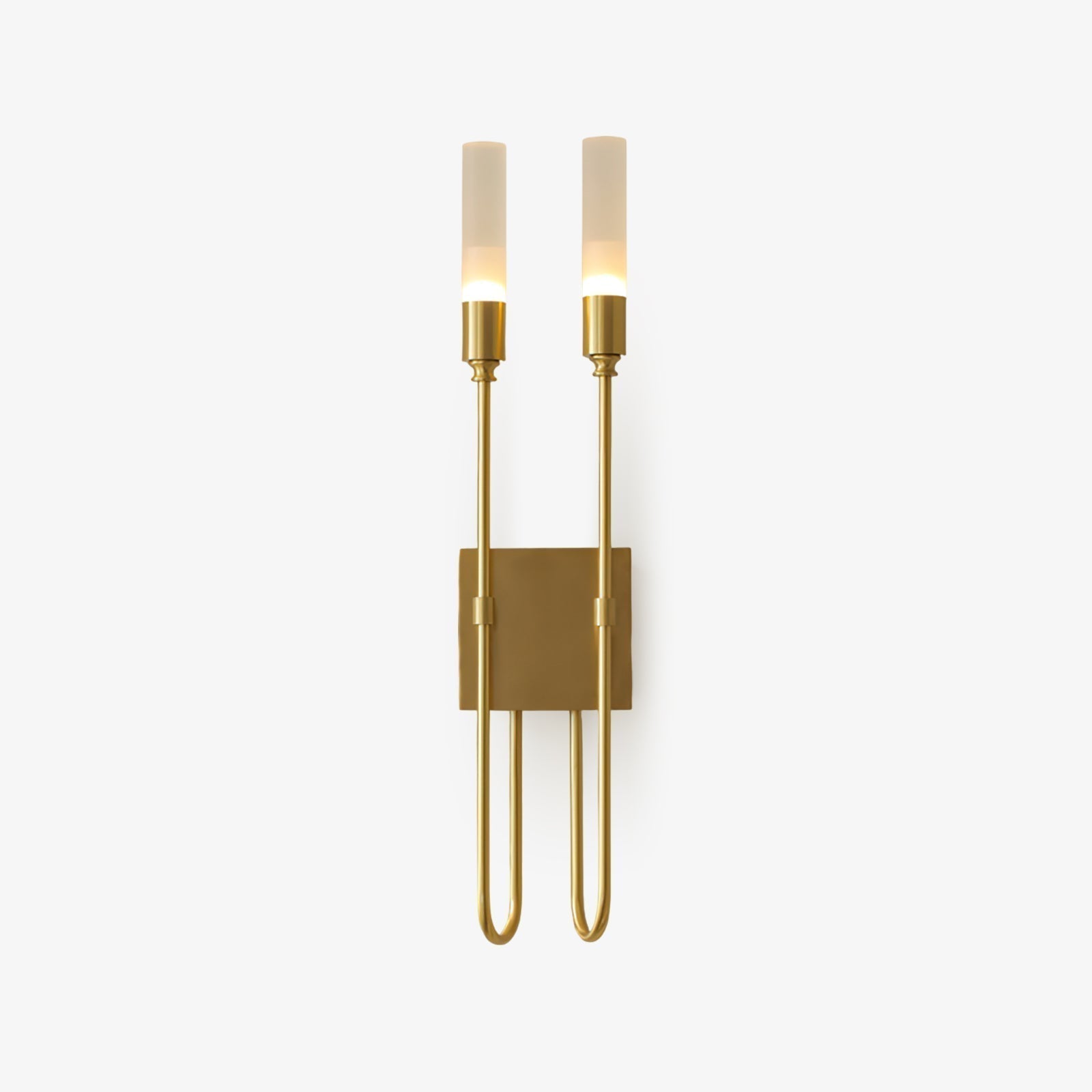 Lampe Murale Double Tiges Minimaliste Pour Éclairage Moderne