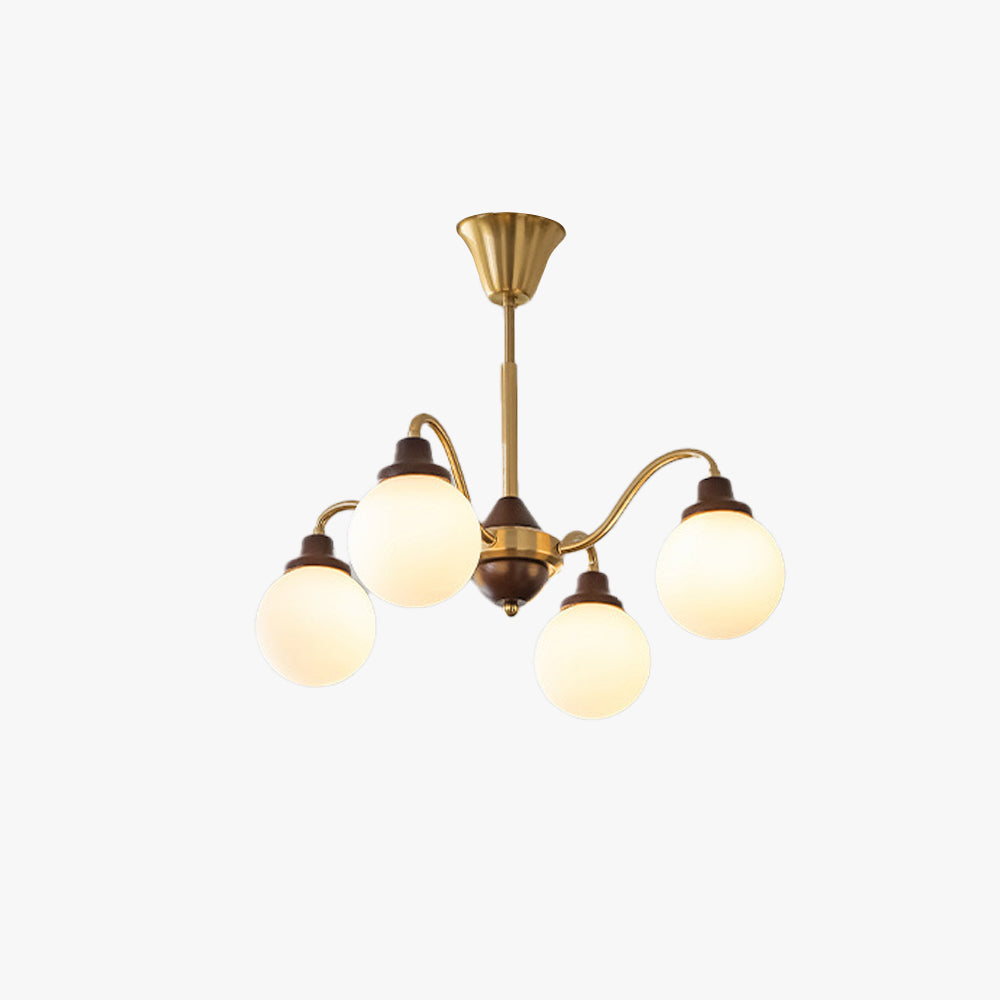 Lustre LED Chromé Or Pour Salon Et Chambre Éclairage Élégant