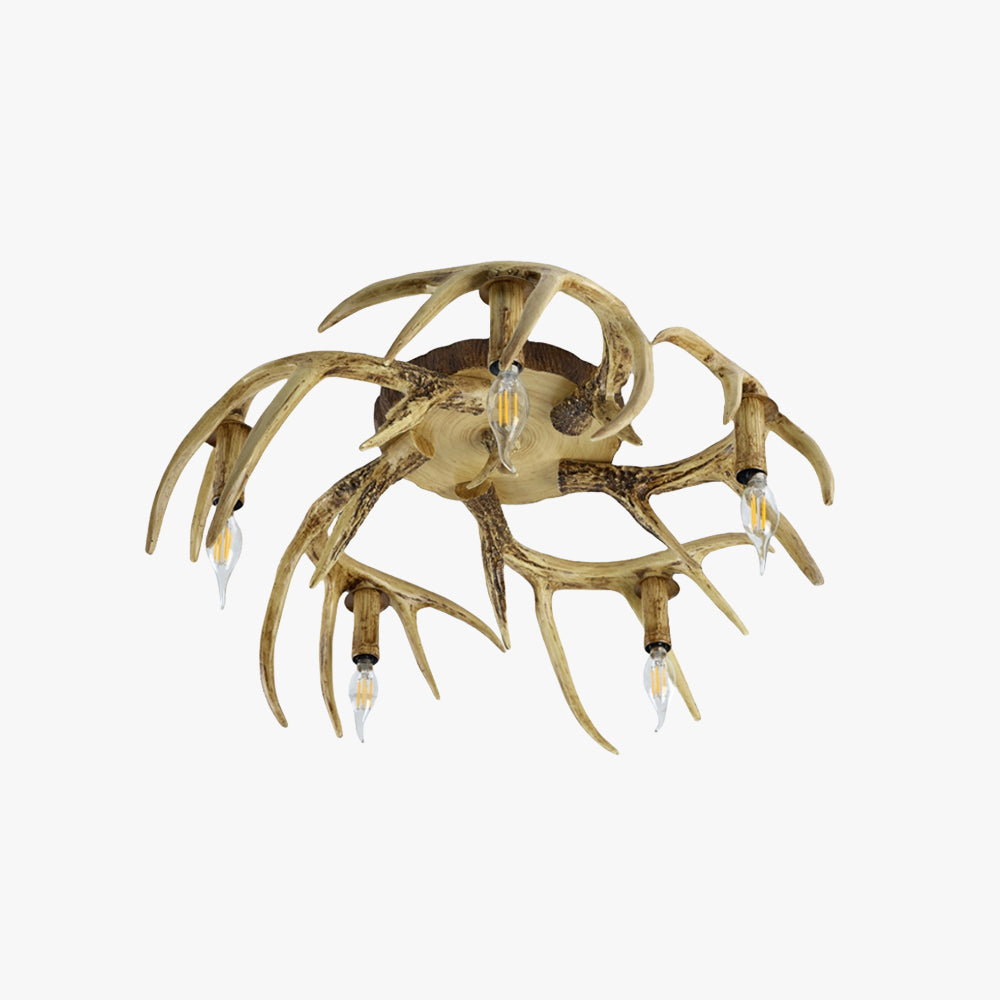 Luminaire LED Suspension Et Applique Murale Résine Métal Élégant Durable
