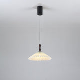 Suspension Pétale Bois Avec Led Intégrée Et Températures Ajustables