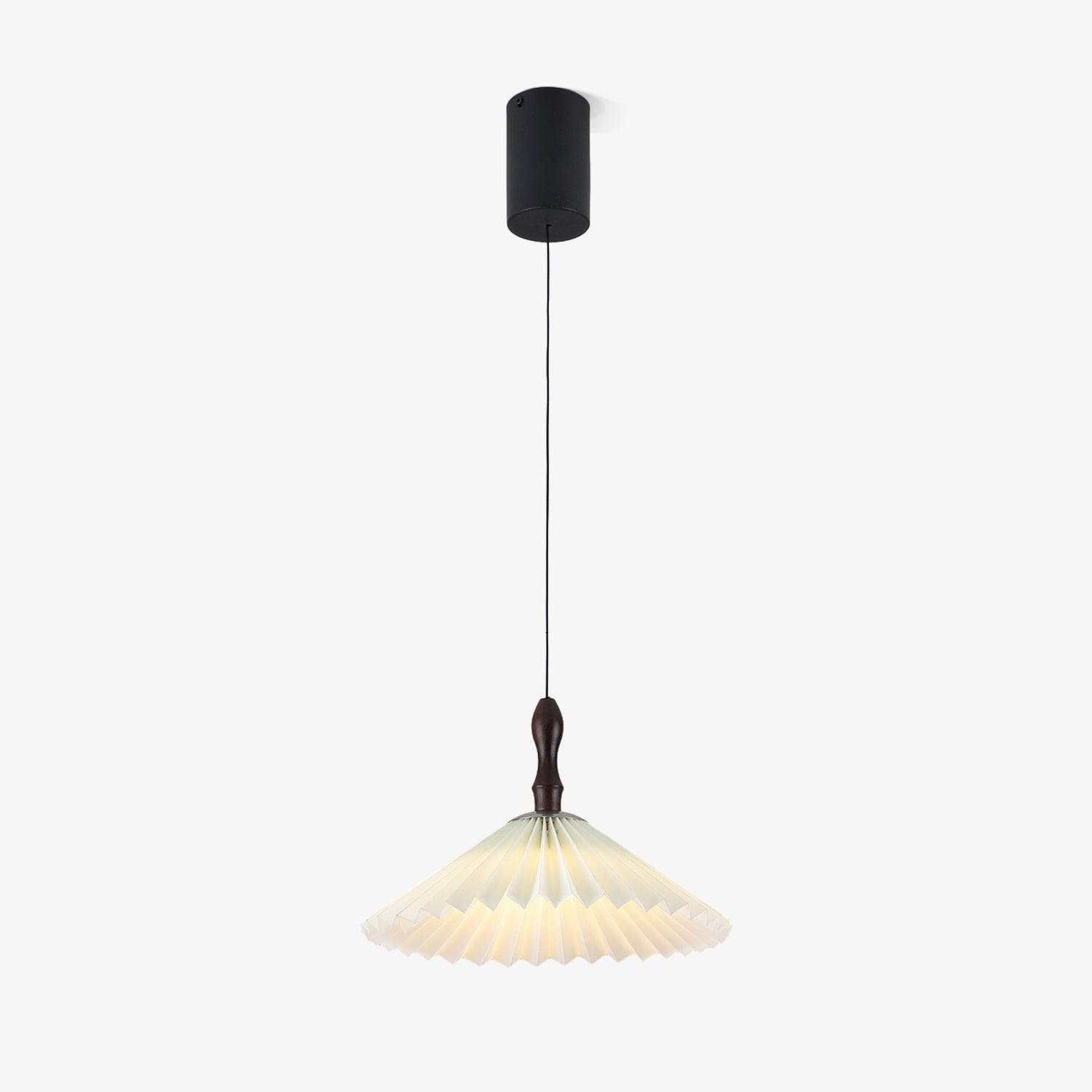 Suspension Pétale Bois Avec Led Intégrée Et Températures Ajustables