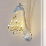Applique Murale Girafe Artistique Avec Lustre En Cristal