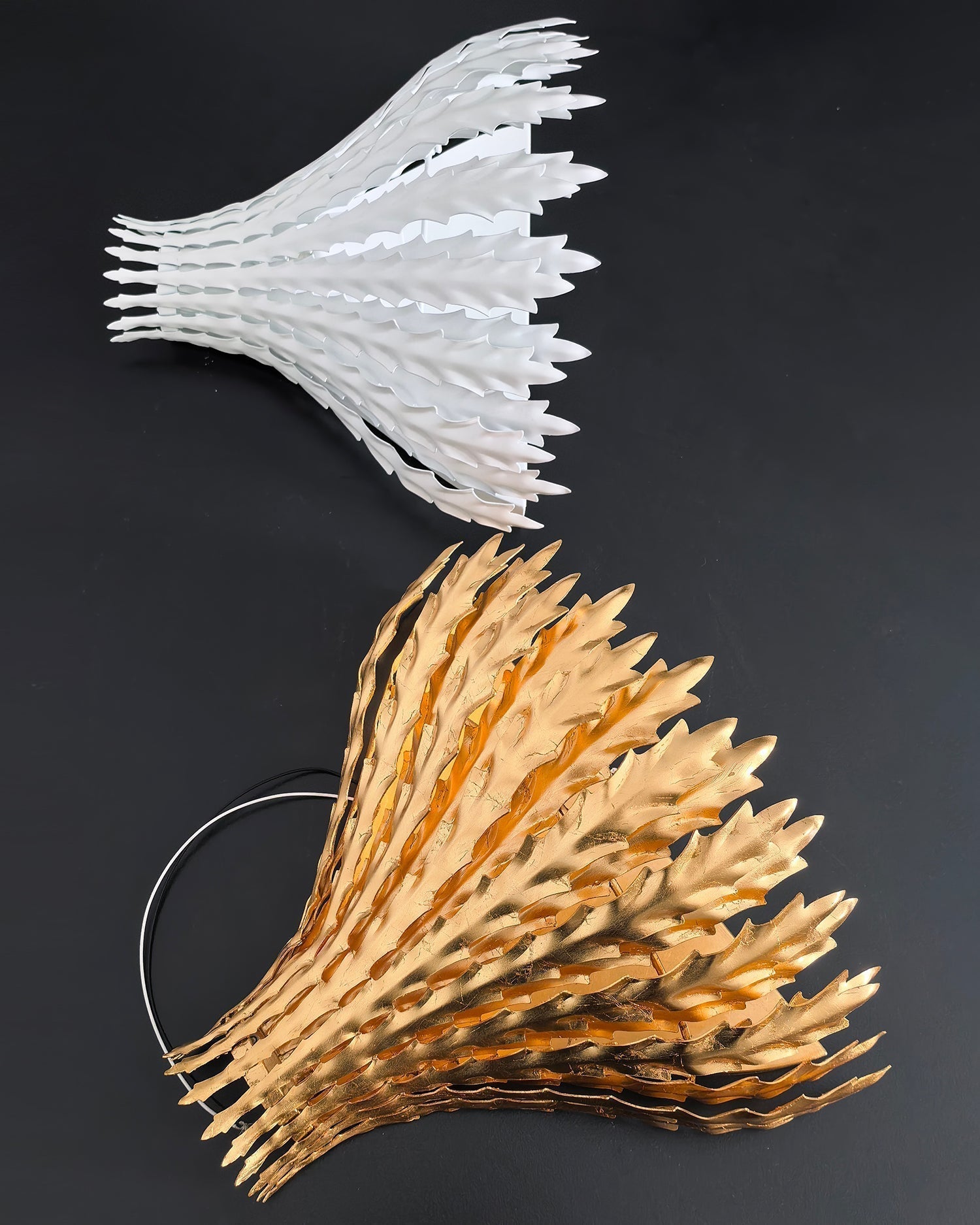 Applique Murale Artisanale Feuille pour Éclairage Raffiné