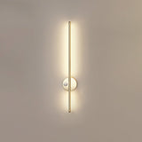Lampe Murale LED Linéaire Rechargeable au Design Minimaliste