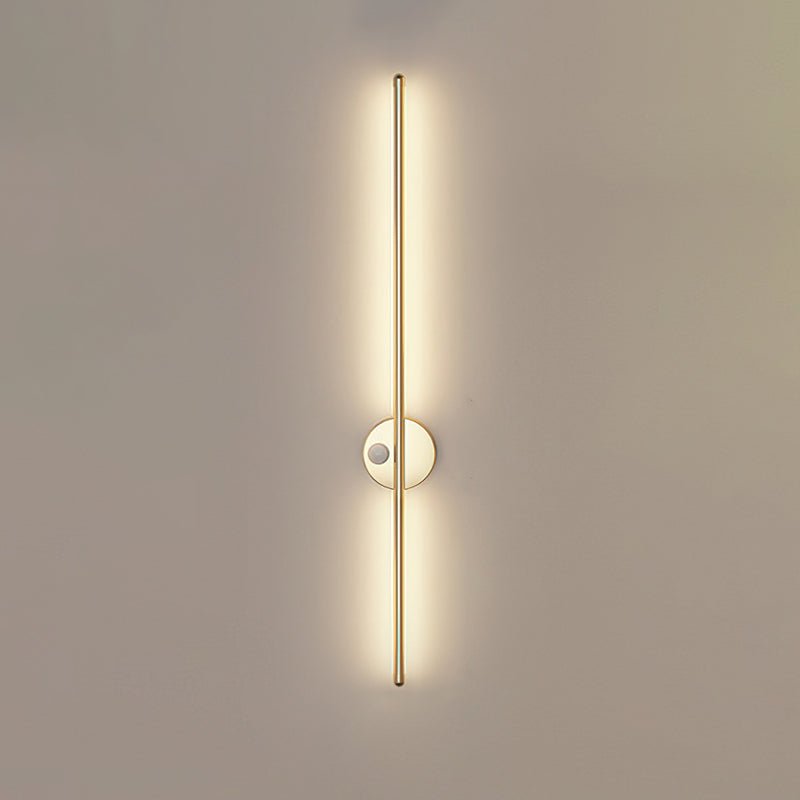 Lampe Murale LED Linéaire Rechargeable au Design Minimaliste