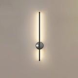 Lampe Murale LED Linéaire Rechargeable au Design Minimaliste