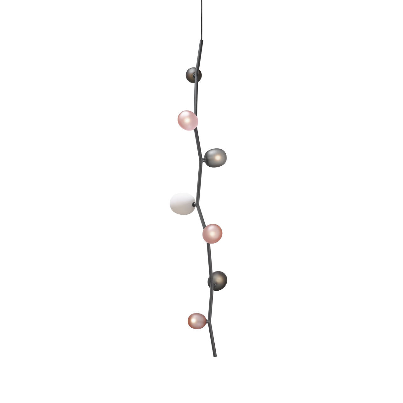 Suspension Verticale En Verre Moderne Pour Ambiance Épurée Et Élégante