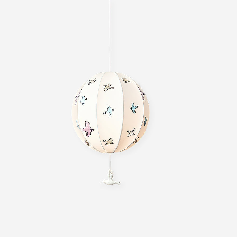 Suspension Lampe Oiseau Sphère Pour Ambiance Créative et Douceur